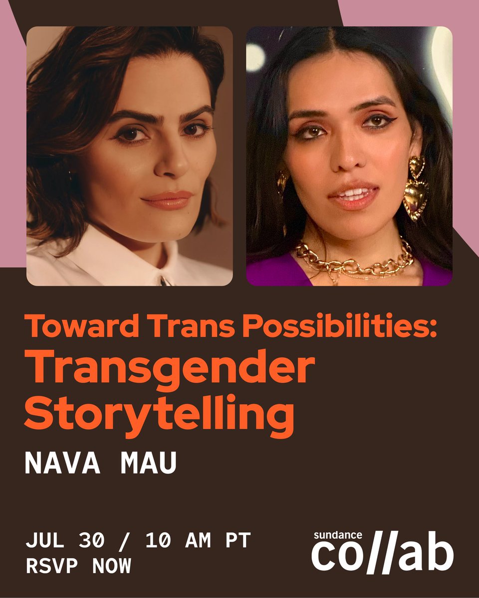 The demand for trans visibility has never been higher. Or more precarious. This exclusive conversation reflects on this unique paradox &amp; the possibilities that can emerge from authentic trans storytelling. Jul 30 | 10a PST. 🔗 bit.ly/3IvVY1k
#TransPossibilitiesIntensive