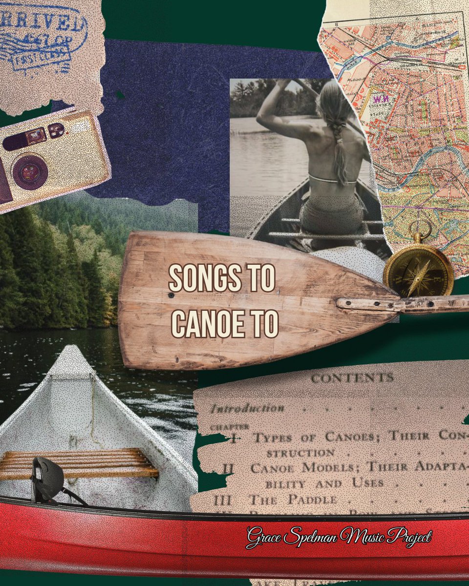 I found a guy on IG who is paddling across the entire country. I asked about his listening situation and he, in turn, asked Grace Spelman (Music Project) for a playlist. I delivered! 🛶🎶🔗 Link in bio