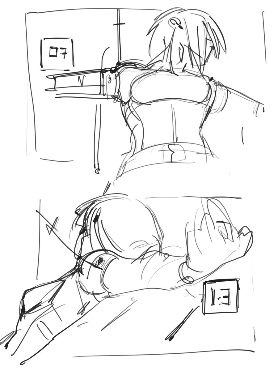 veletris's tweet image. how i can make everything about my two current fixations…
alnst x signalis sketches