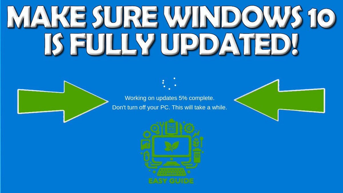 cwtek's tweet image. ✅ Make Sure Windows 10 Is Fully Updated ✅
youtu.be/TWbvmTWXJTg

#Windows10 #Windows11 #windowsupdates