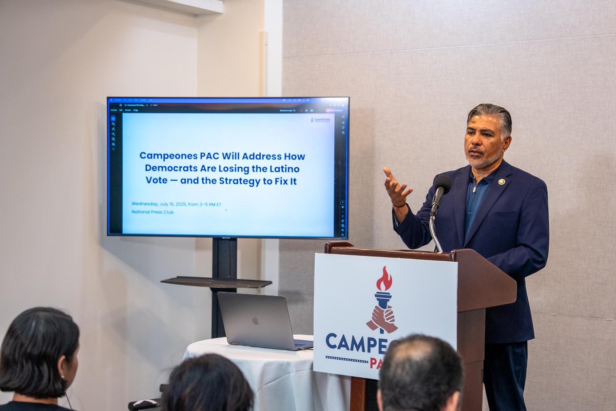 Our founder <a href="/Tcardenas/">Tony Cardenas</a> led today’s conversation on the Latino vote at the National Press Club.