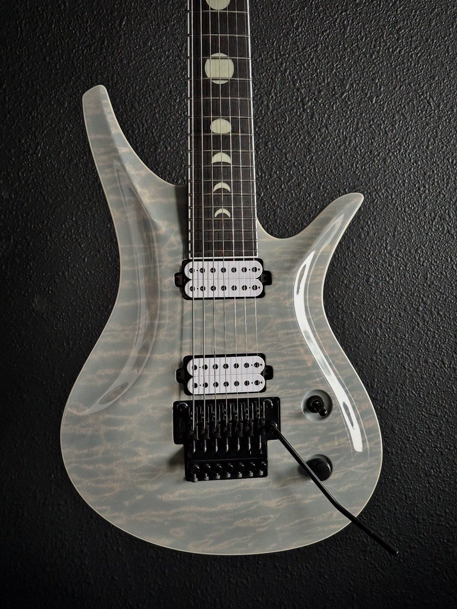 vikguitars's tweet photo. ViK Duality FR7 “LUNA”! https://t.co/bSFKfbnN1s
