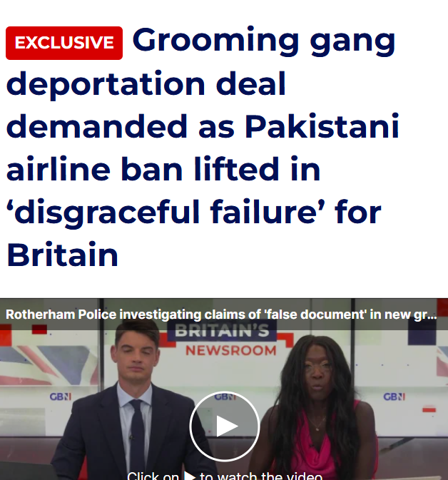 I kid you not. This vile Labour gov't has allowed flights to start up again from Pakistan without securing a deal to deport a single Pakistani rapist.

After EVERYTHING that's happened, they didn't bother to try using these flights as a bargaining chip.

They don't even care.