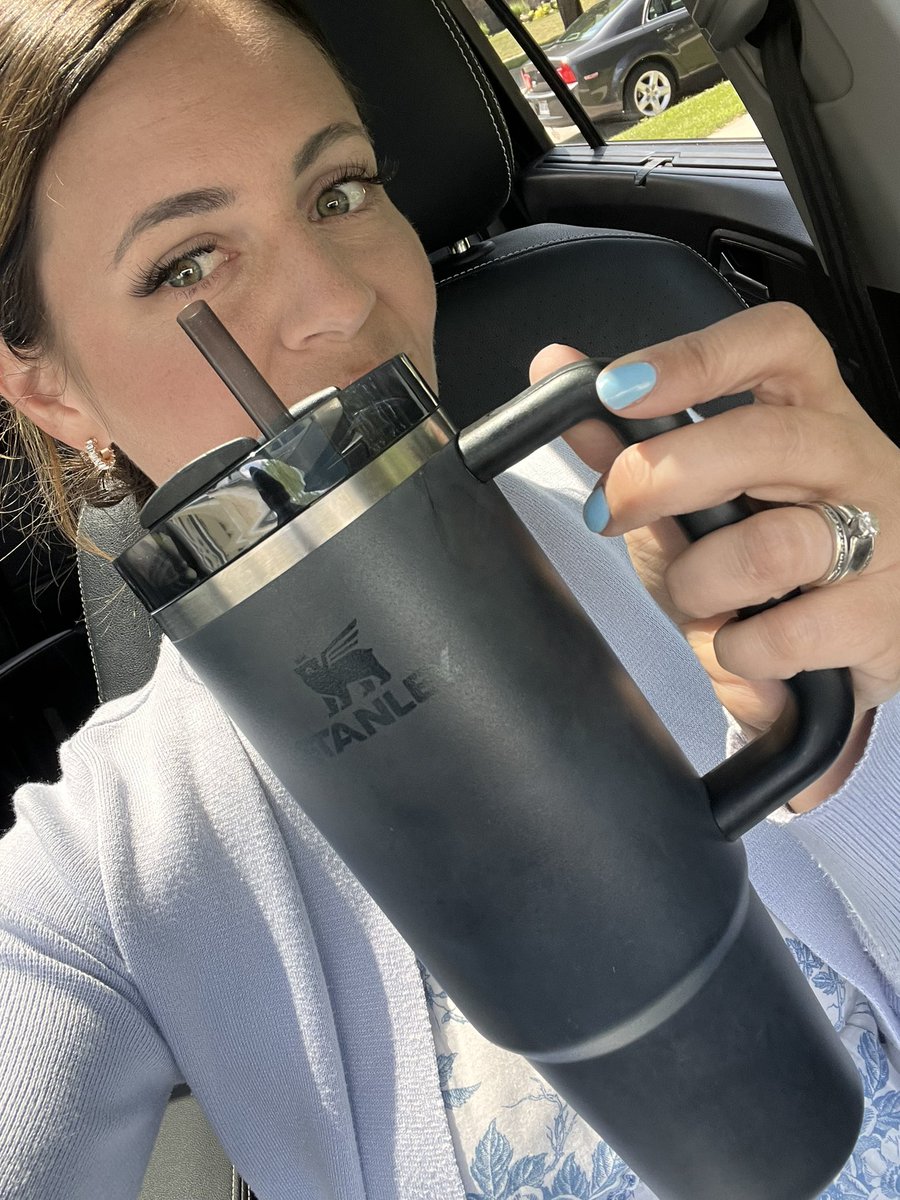 ashreichert27's tweet image. It finally happened…
I’ve officially been initiated into the Stanley Cup horror club (not to be confused with the actual @StanleyCup 😆).
I drink out of this thing almost every single day and today, I almost took a big ol’ sip of water…with an earwig in my straw. Yep. Just…