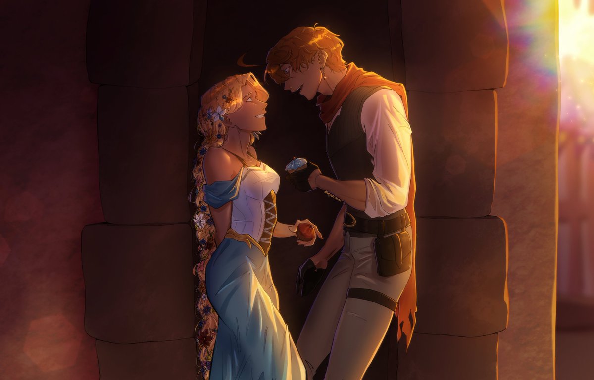 mysticmiav's tweet image. For day 1 Tangled, I wanted to draw my fave bit from the kingdom dance part~✨

#chilumi #ChlmWeek2025 @chlmweek2025
