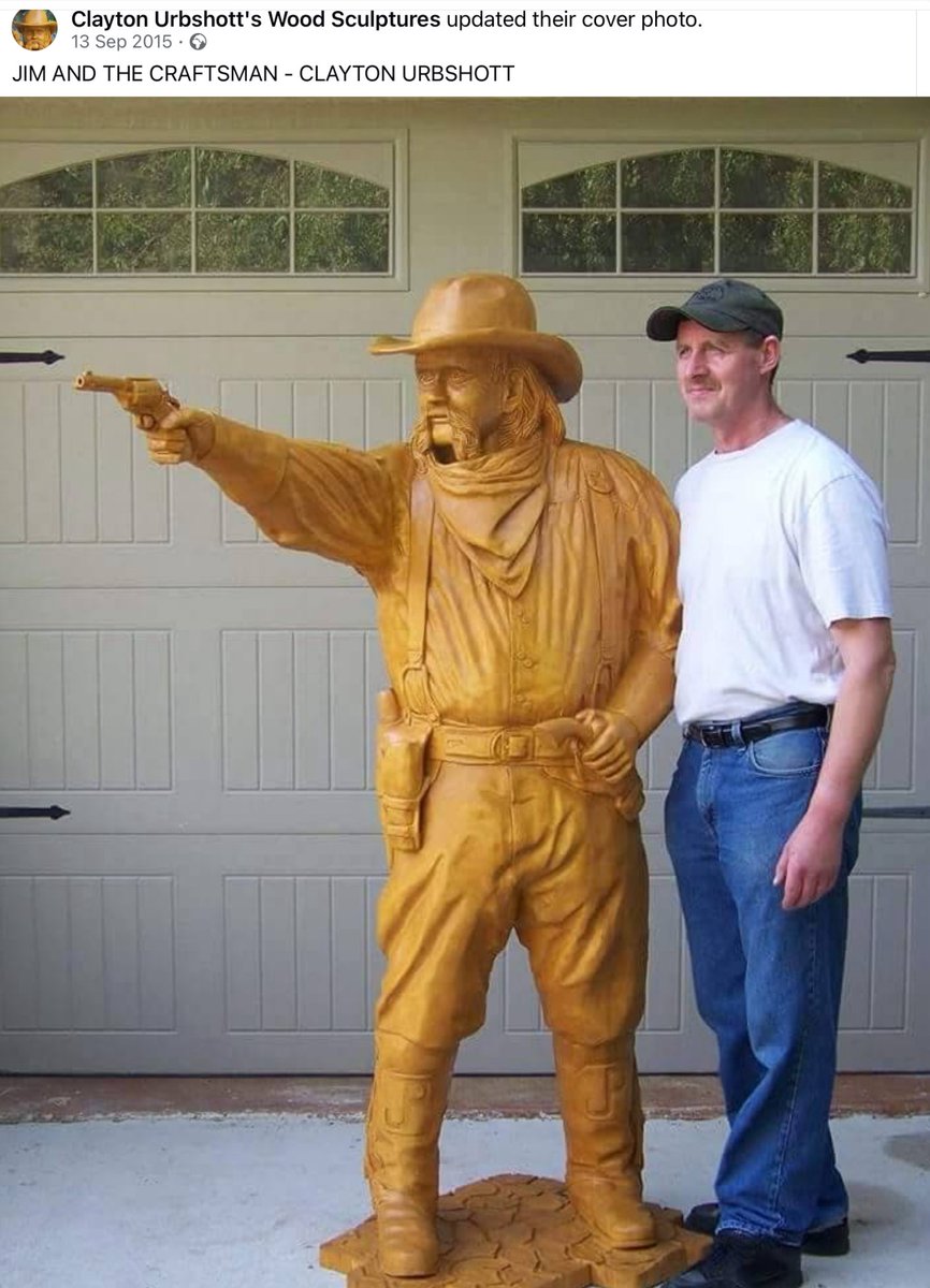 wrwassociation's tweet image. For tonite 3 superb pieces of wood art
A Complex deep relief followed by an amazing inlaid vase plus the spice bowl & the brilliant chainsaw’n & carved cowboy