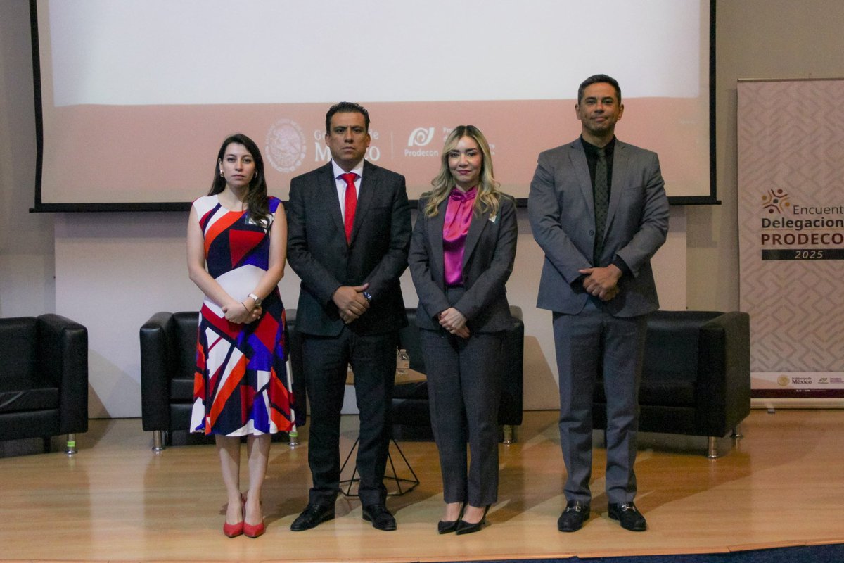 ProdeconMexico's tweet photo. #AgendaDelDía 📆

¡Concluimos con éxito el Encuentro Delegacional 2025!

En este espacio de reflexión, reafirmamos nuestro compromiso con una atención cercana, profesional y humana, compartimos buenas prácticas y fortalecimos la visión que guía nuestra labor; proteger los derechos de las personas contribuyentes en cada rincón de México. 🇲🇽

🤝 Gracias a todas y todos quienes participaron con entusiasmo y compromiso. ¡Seguimos avanzando juntas y juntos hacia una #JusticiaFiscal más efectiva e incluyente!

 #TrabajoEnEquipo #DelegacionesPRODECON
#NosTransformamosPorTi