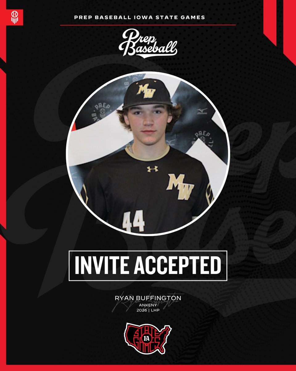 Prep Baseball Iowa (@prepbaseballia) on Twitter photo ๐๐ผ๐๐ฎ ๐ฆ๐๐ฎ๐๐ฒ ๐๐ฎ๐บ๐ฒ๐: ๐๐ฏ๐ท๐ช๐ต๐ฆ ๐๐ค๐ค๐ฆ๐ฑ๐ต๐ฆ๐ฅ โ
Ryan Buffington | <a href="/ryanbuffington7/">ryan buffington</a>
โน๏ธ 2026, LHP, Ankeny
๐ค loom.ly/ic5zc08
Who's Next?! โคต๏ธ
loom.ly/D606Qbo ๐๐ผ๐๐ฎ ๐ฆ๐๐ฎ๐๐ฒ ๐๐ฎ๐บ๐ฒ๐: ๐๐ฏ๐ท๐ช๐ต๐ฆ ๐๐ค๐ค๐ฆ๐ฑ๐ต๐ฆ๐ฅ โ
Ryan Buffington | <a href="/ryanbuffington7/">ryan buffington</a>
โน๏ธ 2026, LHP, Ankeny
๐ค loom.ly/ic5zc08
Who's Next?! โคต๏ธ
loom.ly/D606Qbo