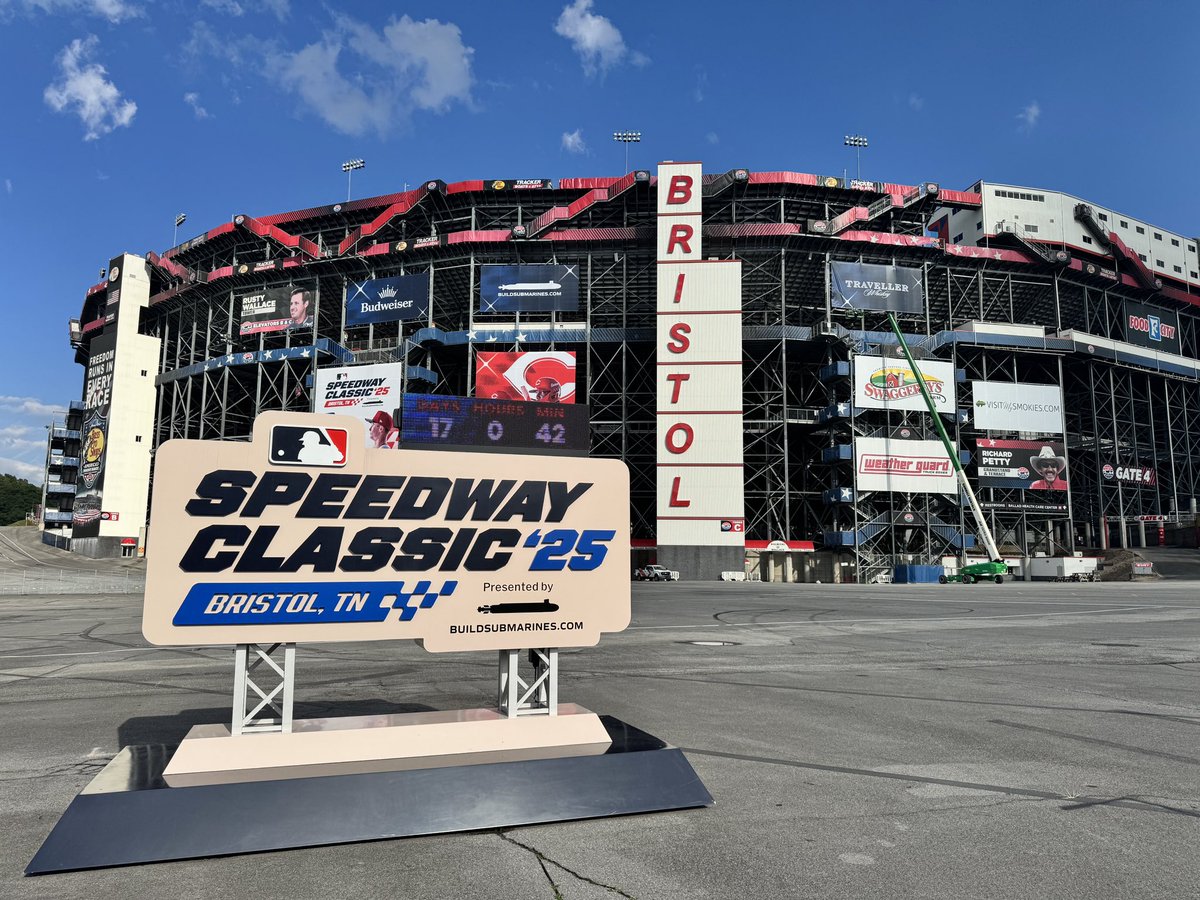 📍 Bristol, TN

🔜 🏟️ ⚾️ 🎵