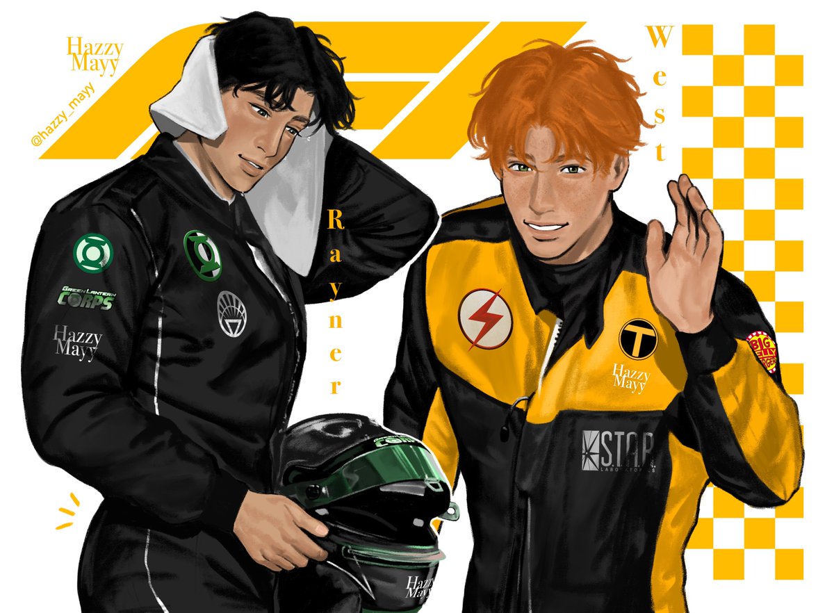 hazzy_mayy's tweet image. Rush the end a bit cuz I’m bout to pass out but F1 au part 3 #kylerayner #wallywest