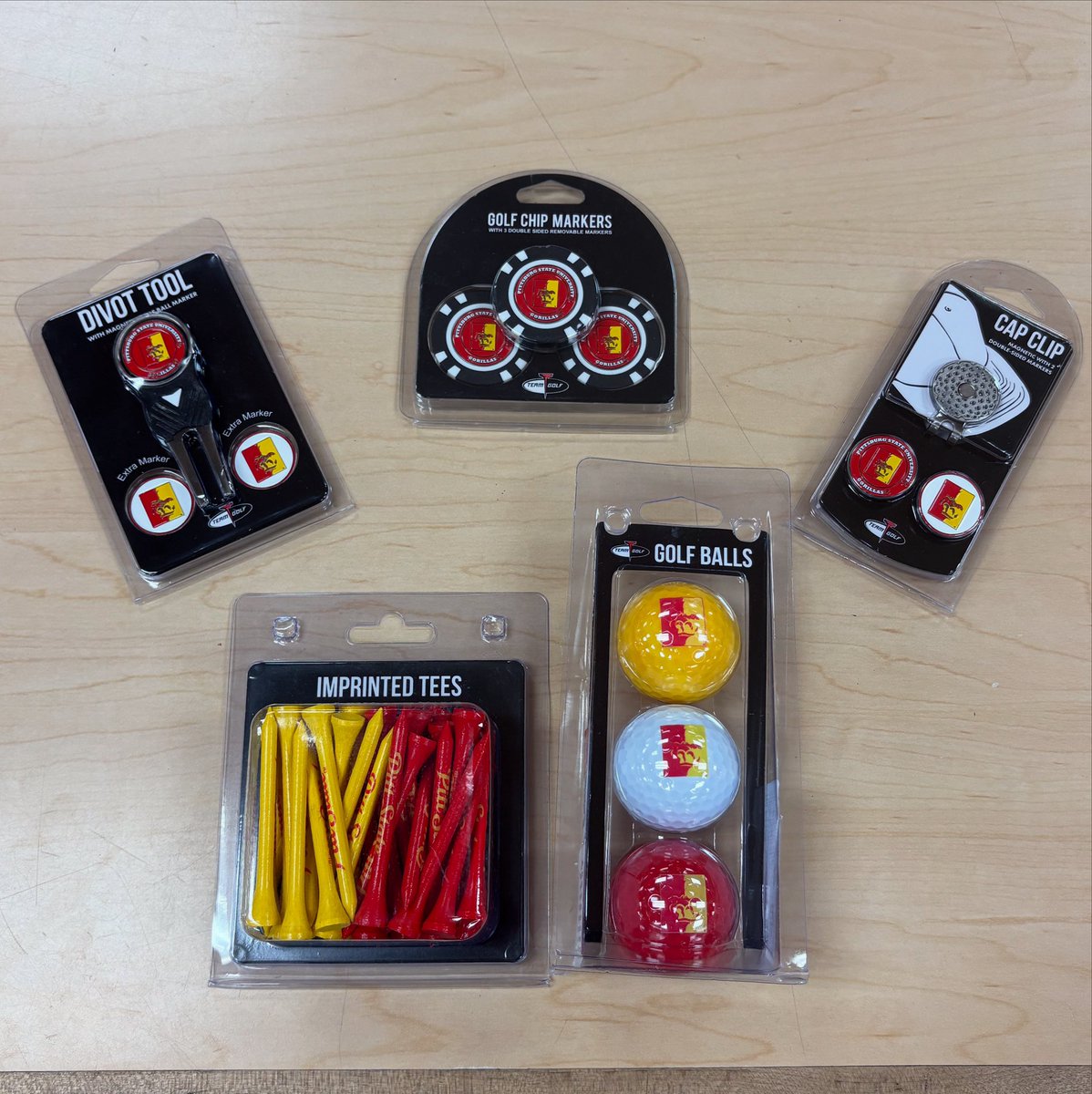 JocksNitchPSU's tweet image. Hit the green in Gorilla style with our all-new Pitt State golf accessories ⛳️🦍