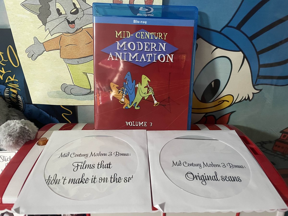 VictorCoro10's tweet image. Honestly, I’m just honored that my name is even featured on a Blu-ray release, no less 😭  

#classicanimation #blurays #1950s #vlog #special #thunderbeananimation #thunderbean #thunderbeanshop #classiccartoons #animation #midcentury
