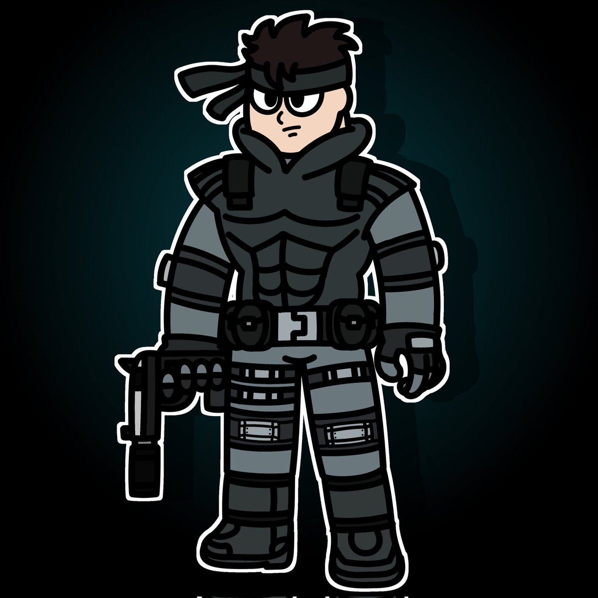 MaxRoachHotshot's tweet image. &quot;Kept you waitng, huh?&quot;
#MetalGearSolid 
#metalgear 
#solidsnake