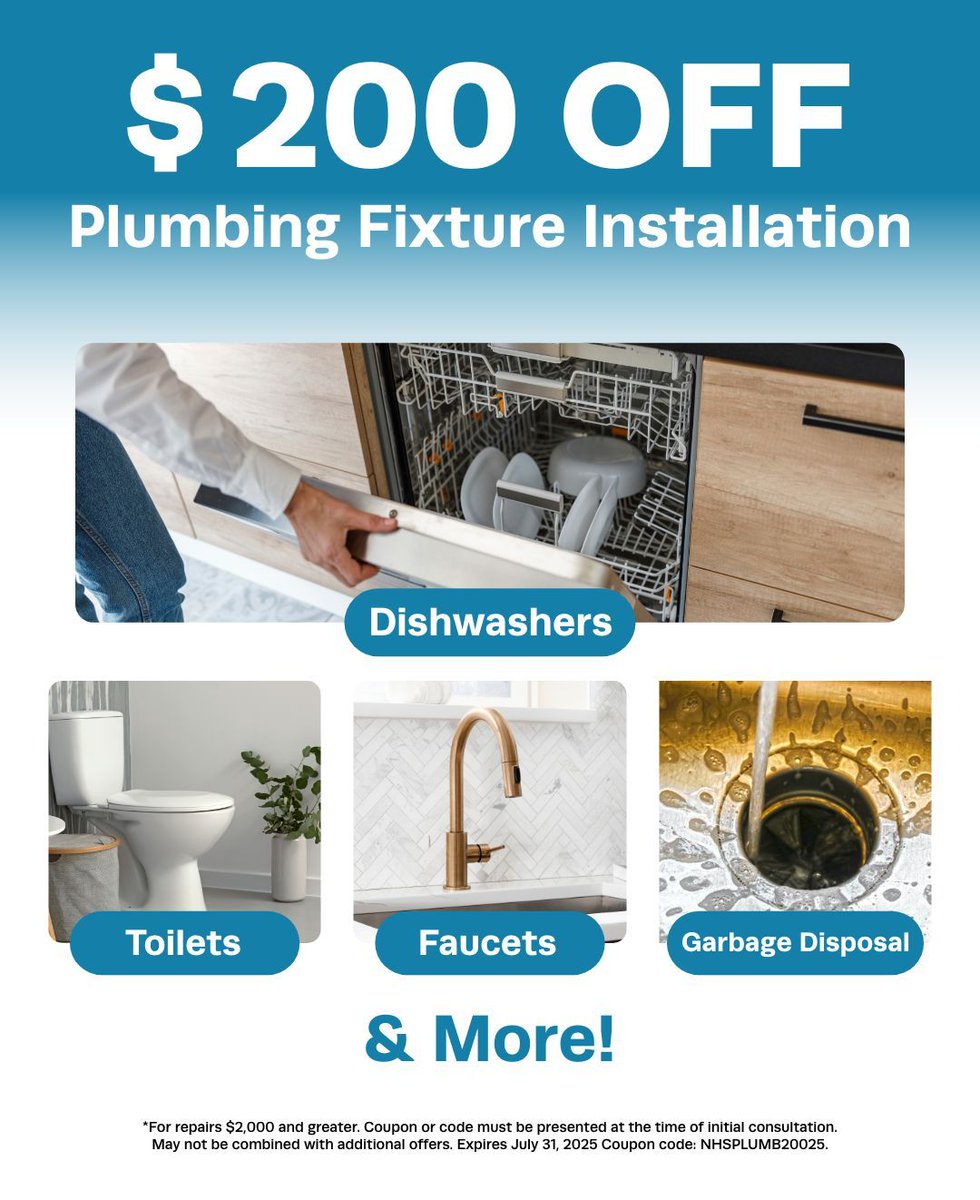 NotturnoHome's tweet image. Don't let summer slip away without tacking your plumbing projects! Get a head start with $200 back on plumbing fixture installation.

📞 508-306-8625

#CompleteHomeComfortCompany #NotturnoHomeServices #AC #HomeMaintenance #HVAC #TeamNotturno #NotturnoQuality #minisplits