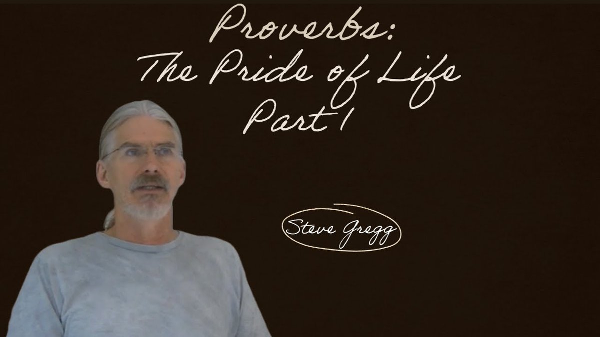 stevegreggvideo's tweet photo. Proverbs: The Pride of Life (Part 1)
https://t.co/pj9lXBwFUn #pride #pridemonth #happy #proverbs #desire #happiness #humility #talent #gifts #christianlife #knowledge #wisdom #understanding #biblestudy #bibleteaching #wise #wiseliving #stevegregg #thenarrowpath https://t.co/20zl2a3YCQ