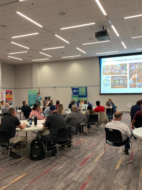 c3climate's tweet image. C3’s Corporate Team had a great time presenting at DEQ’s VA Environmental Excellence Program (VEEP)! ⚡💸 We shared energy-saving tips, explored heat pumps, and learned that energy isn’t a fixed cost—almost anyone can save! Reach out: corp@theclimatecollaborative.org