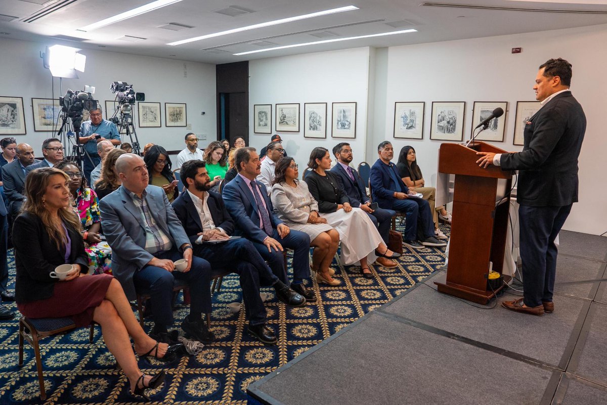 Special thanks to the members of Congress who joined us today: Vice Chair <a href="/RepTedLieu/">Rep. Ted Lieu</a>, <a href="/RepChuyGarcia/">Congressman Chuy García</a>, <a href="/NormaJTorres/">Rep. Norma Torres</a>, <a href="/RepCarbajal/">Rep. Salud Carbajal</a>, and <a href="/RepRaulRuizMD/">Congressman Raul Ruiz, M.D.</a>.