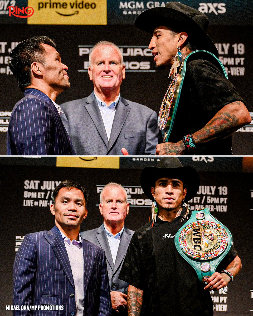 Manny Pacquiao vs Mario Barrios fight week has officially started 🤩