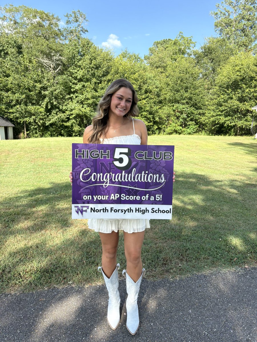 Emma Bailey| 2026| OF/CATCHER/UTL| #38 (@emmarose381) on Twitter photo I got a 5️⃣ on my AP Seminar exam. My junior year I took 4 AP classes and can proudly say I finished with A’s in all of them and passed all 4 AP exams with a 3 or higher. Thank you <a href="/NForsythHigh/">North Forsyth High</a> for gifting me the sign. <a href="/ImpactCassteven/">Impact Caymol National Casstevens</a> <a href="/NoFoSoftball/">N. Forsyth Softball</a> I got a 5️⃣ on my AP Seminar exam. My junior year I took 4 AP classes and can proudly say I finished with A’s in all of them and passed all 4 AP exams with a 3 or higher. Thank you <a href="/NForsythHigh/">North Forsyth High</a> for gifting me the sign. <a href="/ImpactCassteven/">Impact Caymol National Casstevens</a> <a href="/NoFoSoftball/">N. Forsyth Softball</a>