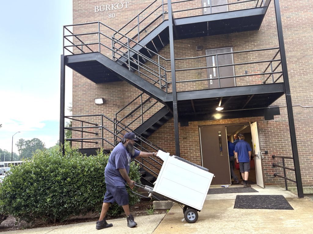 New laundry units among several residence hall improvements at Campbell University!  news.campbell.edu/articles/new-l…