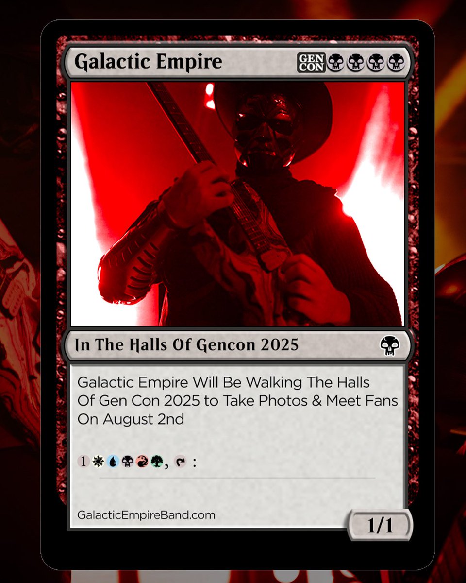 GalacticEmpire8's tweet image. Who will we see at @Gen_Con ???