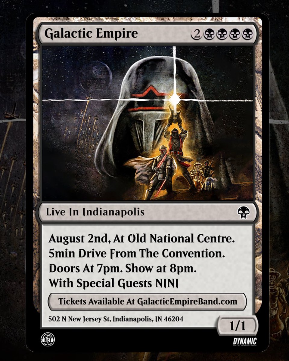 GalacticEmpire8's tweet image. Who will we see at @Gen_Con ???