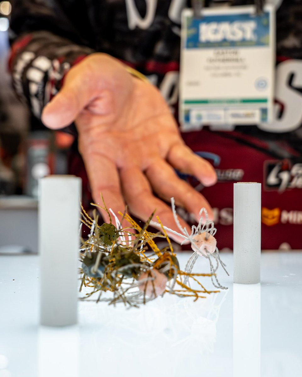bassmaster's tweet photo. ICAST 2025: Year of the Fuzzy Dice 🎲 

Irresistible to bass, and not to be confused for human consumption, get a taste of the dice craze on https://t.co/x7d0GcxVJc for the full gallery and descriptions! 

#bass #bassmaster #dicebaits #icast #icast2025 #bassfishing #fishingbait https://t.co/tUYRnv23AP