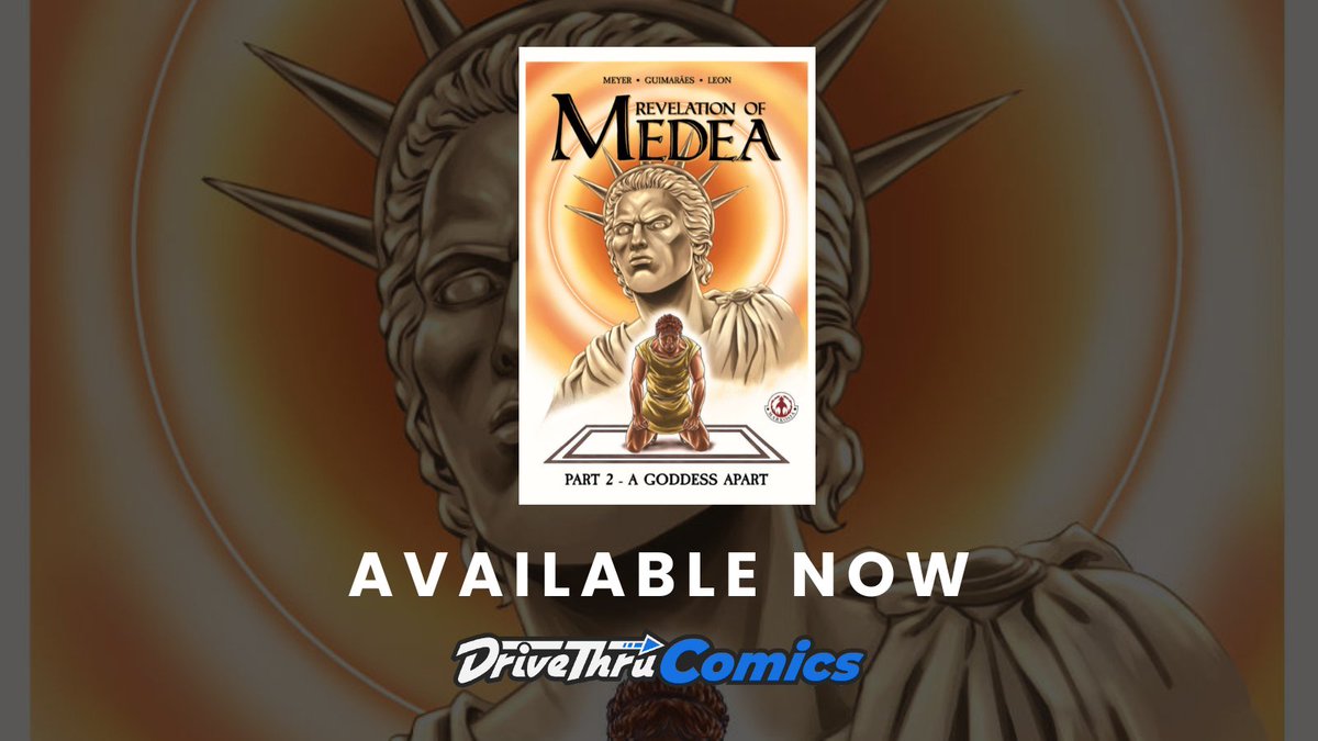 DriveThruComics's tweet image. Revelation of Medea: Part 2 - A Goddess Apart is available now from @Markosia
Get it here: tinyurl.com/7hxww63m
The Argonauts have only just arrived in Colchis, but their presence is already causing conflict between the followers of the gods old and new.
#comics #comicbooks