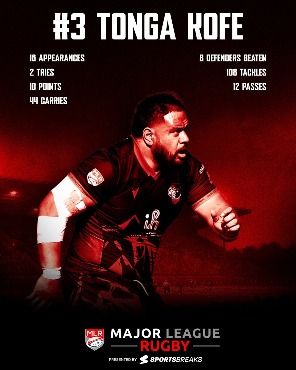 utwarriorsrugby's tweet image. Presenting the 3 Utah Warriors aka Mountain Men of Rugby selected for the 2025 All MLR 2nd Team; 1st year USA Eagle, Tonga Kofe; 4th year alum, Zion Going; and our favorite Brit, Joel Hodgson.
Presented by Sportsbreaks
#ForTheNation