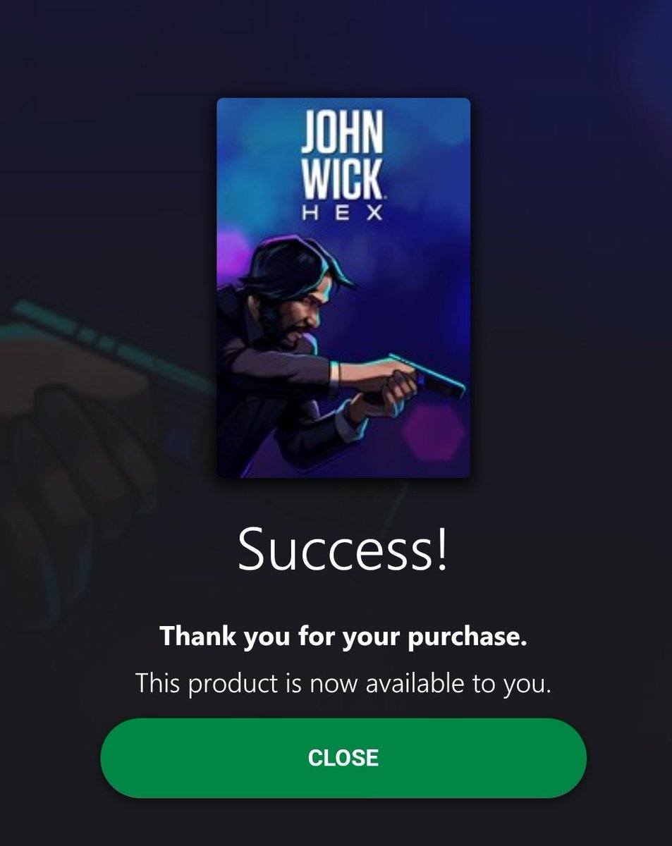 Stallion83's tweet image. Just bought John Wick Hex on Xbox for $1.99. It will be delisted tomorrow on all store fronts.