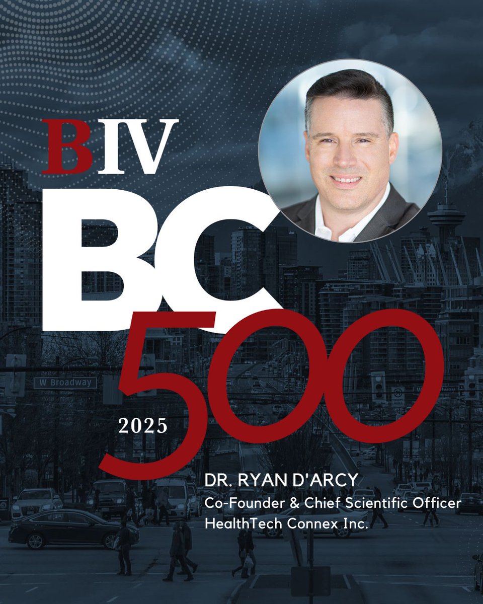 HealthTechConnex (@healthtechhtc) on Twitter photo We’re proud to celebrate Dr. Ryan D’Arcy, our Co-Founder & CSO, for being named to BIV’s #BC500 list of influential leaders—for the 4th time! 🧠👏 A trailblazer in brain health, tech & innovation. Subscribe here: bc500.biv.com
#Leadership <a href="/BIVnews/">BIV News</a> <a href="/RcnDarcy/">Ryan CN D'Arcy</a> <a href="/NeuroCatch/">NeuroCatch®</a> We’re proud to celebrate Dr. Ryan D’Arcy, our Co-Founder & CSO, for being named to BIV’s #BC500 list of influential leaders—for the 4th time! 🧠👏 A trailblazer in brain health, tech & innovation. Subscribe here: bc500.biv.com
#Leadership <a href="/BIVnews/">BIV News</a> <a href="/RcnDarcy/">Ryan CN D'Arcy</a> <a href="/NeuroCatch/">NeuroCatch®</a>