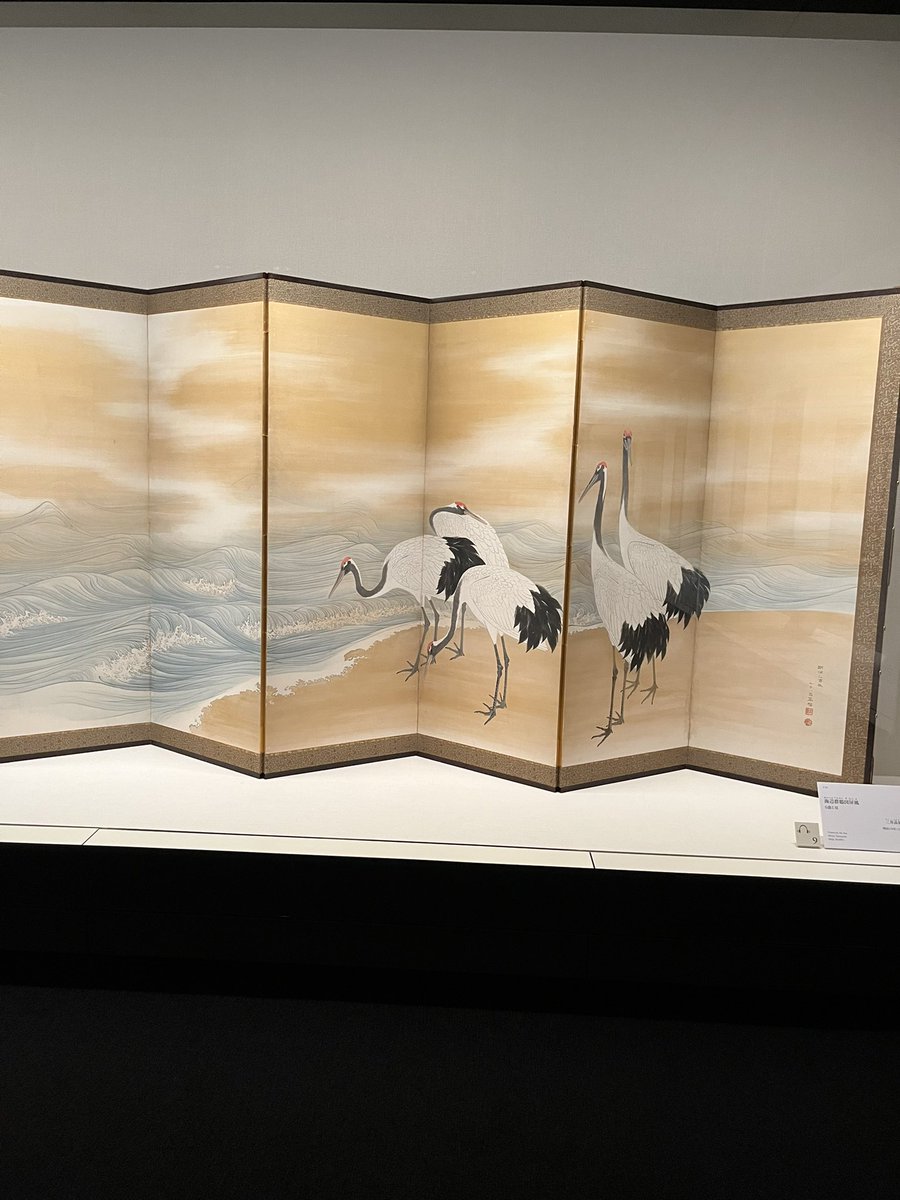 maywonder0513's tweet image. 三井記念美術館に行ってきました‼️一部写真撮影OKでした。花と鳥展、雅でした😊