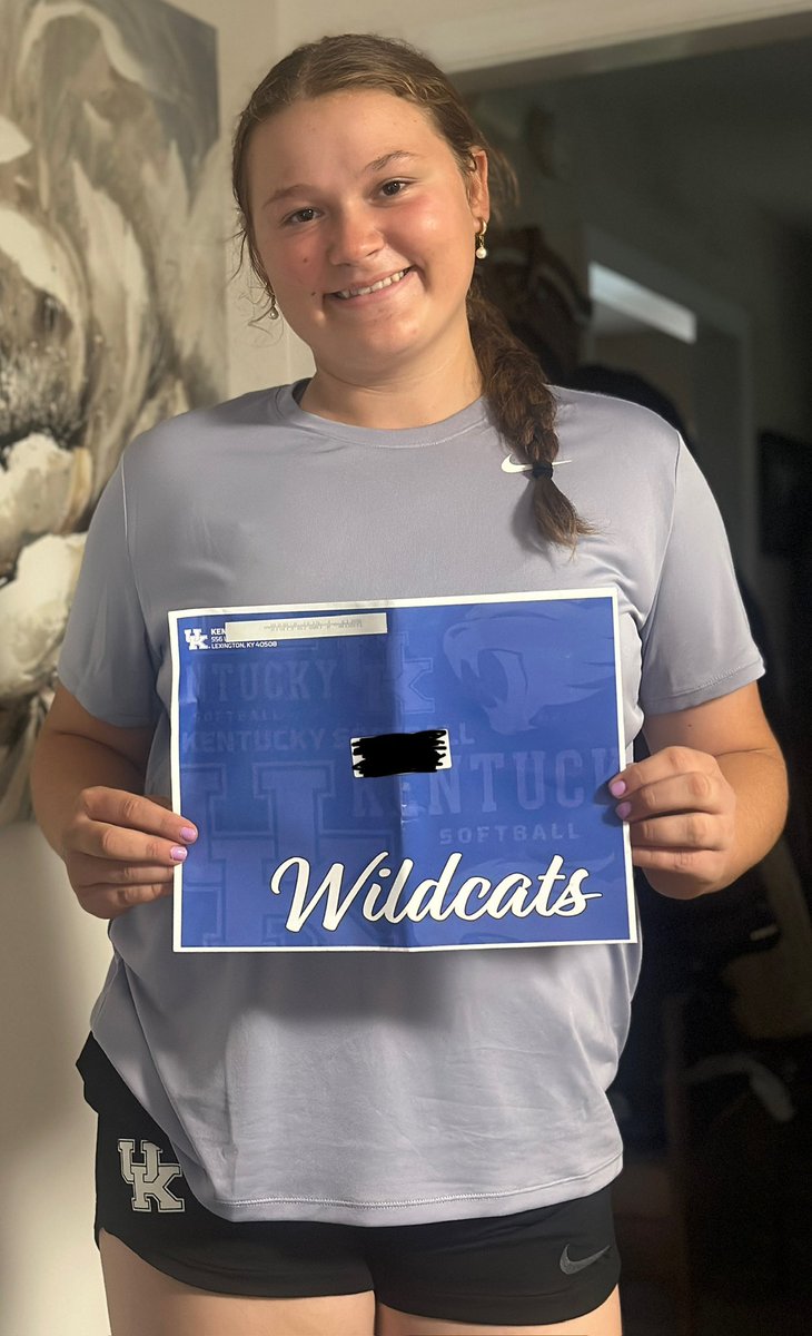 Ella Twilley - 2028 (@ellatwilley2028) on Twitter photo Came home the other day from hitting so happy to see <a href="/UKsoftball/">Kentucky Softball</a> mail! So happy I get to learn so much about the school!!!
GO CATS !!! ππ€
<a href="/UKCoachLawson/">Rachel Lawson</a> <a href="/BrittCerv14/">Brittany Cervantes</a> <a href="/GraceBaalman/">Grace Baalman</a> <a href="/UKCoachHimes/">Kristine Himes</a> <a href="/coachjb_18/">Molly Belcher</a> <a href="/ExtraInningSB/">EXTRA INNING SOFTBALL</a> <a href="/SBCoachP/">VaDad</a> <a href="/ECBulletsEllis/">EC Bullets Gold Ellis 14U</a> Came home the other day from hitting so happy to see <a href="/UKsoftball/">Kentucky Softball</a> mail! So happy I get to learn so much about the school!!!
GO CATS !!! ππ€
<a href="/UKCoachLawson/">Rachel Lawson</a> <a href="/BrittCerv14/">Brittany Cervantes</a> <a href="/GraceBaalman/">Grace Baalman</a> <a href="/UKCoachHimes/">Kristine Himes</a> <a href="/coachjb_18/">Molly Belcher</a> <a href="/ExtraInningSB/">EXTRA INNING SOFTBALL</a> <a href="/SBCoachP/">VaDad</a> <a href="/ECBulletsEllis/">EC Bullets Gold Ellis 14U</a>