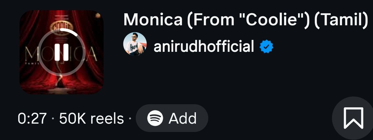50K Instagram Reels 💃😍💃

#Monica 💃 Vibe Everywhere

#Coolie | #CoolieThePOWERHOUSE