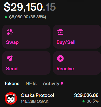 I saw ⛩️
I stack ✨
I OSAK ⏳
I feel better 🖤