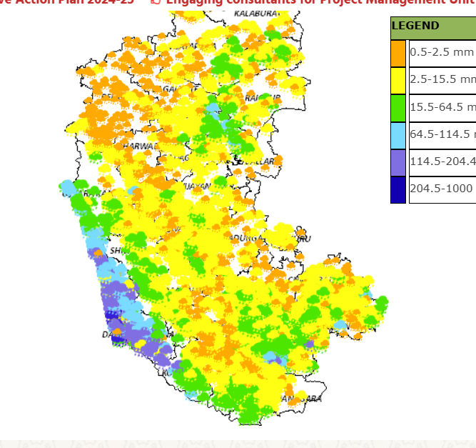 shaunkrish's tweet photo. Impressive start to the rigorous phase of #Monsoon2025 with SIK, Coastal scoring heavily with widespread showers all evening.
#Shimsha #Kaveri
#Kodagu had #Made scoring over 14 CM, but Udupi / DK show was over 20CM at many places
#KarnatakaRains @ChennaiRains @kalyanasundarsv https://t.co/RZ6CUlOnCO