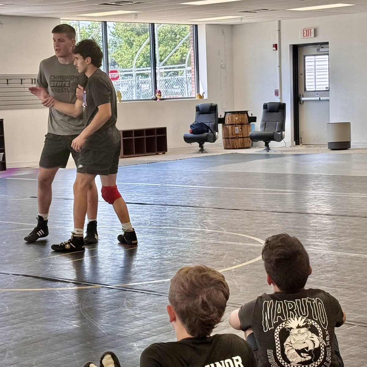 Mason Villwok killed it at our takedown camp this week! Thank you so much <a href="/MVillwok/">Mason Villwok</a> of <a href="/eaglecsc/">Chadron State WRESTLING</a> for sharing some awesome technique and words of wisdom about the power of positivity! We appreciate you giving back!! #WWC365 #beyourbest #soareagles  <a href="/csceagles/">CSC Athletics</a> <a href="/BrettHunter174/">🦅Brett Hunter</a>