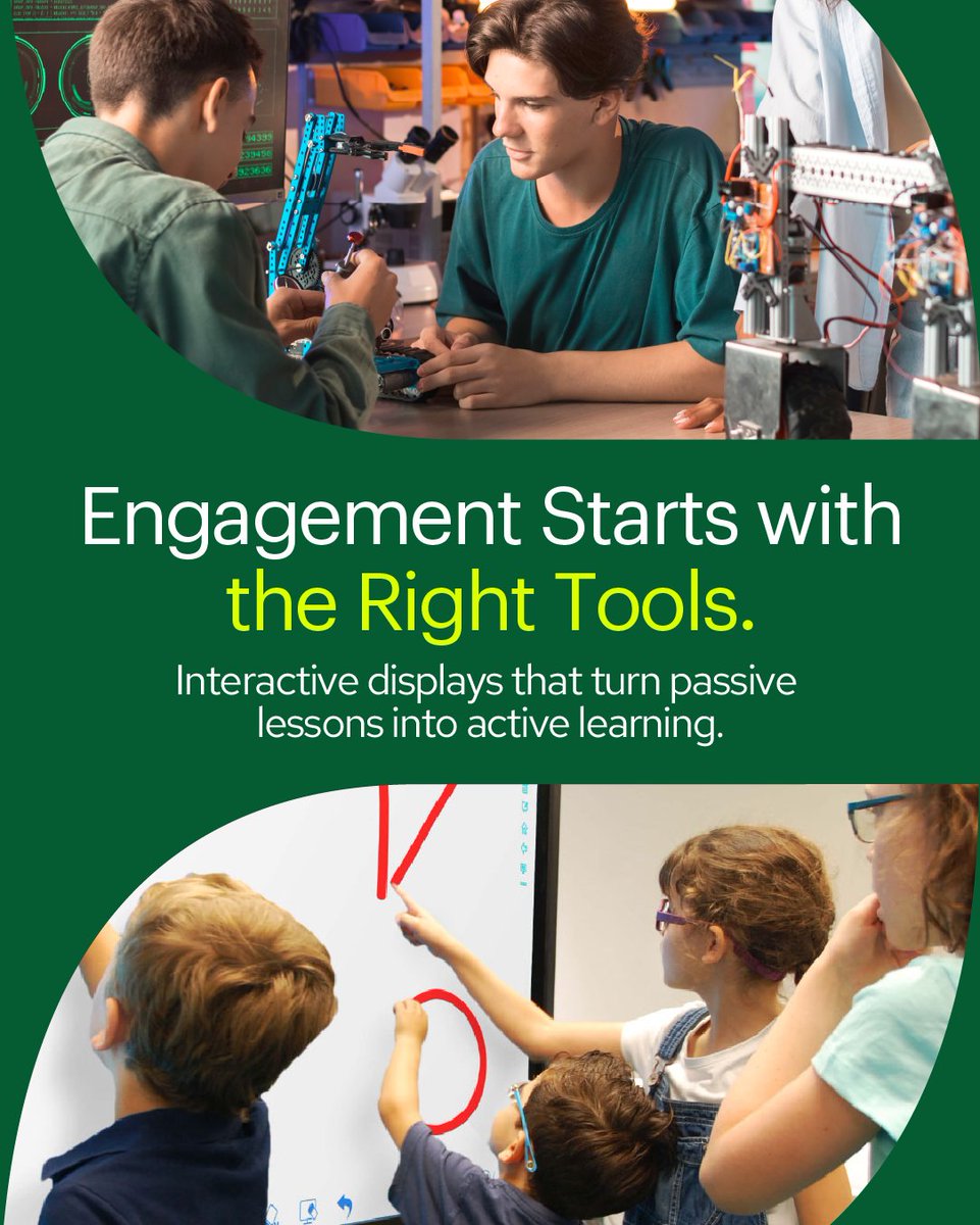 Bluum (@bluum_edtech) on Twitter photo Every student deserves a chance to engage, not just observe.
Interactive displays help turn lessons into experiences, and spark real curiosity.
Invest in tools that truly make a difference in the classroom. We’d love to help you make it count: bluum.com Every student deserves a chance to engage, not just observe.
Interactive displays help turn lessons into experiences, and spark real curiosity.
Invest in tools that truly make a difference in the classroom. We’d love to help you make it count: bluum.com