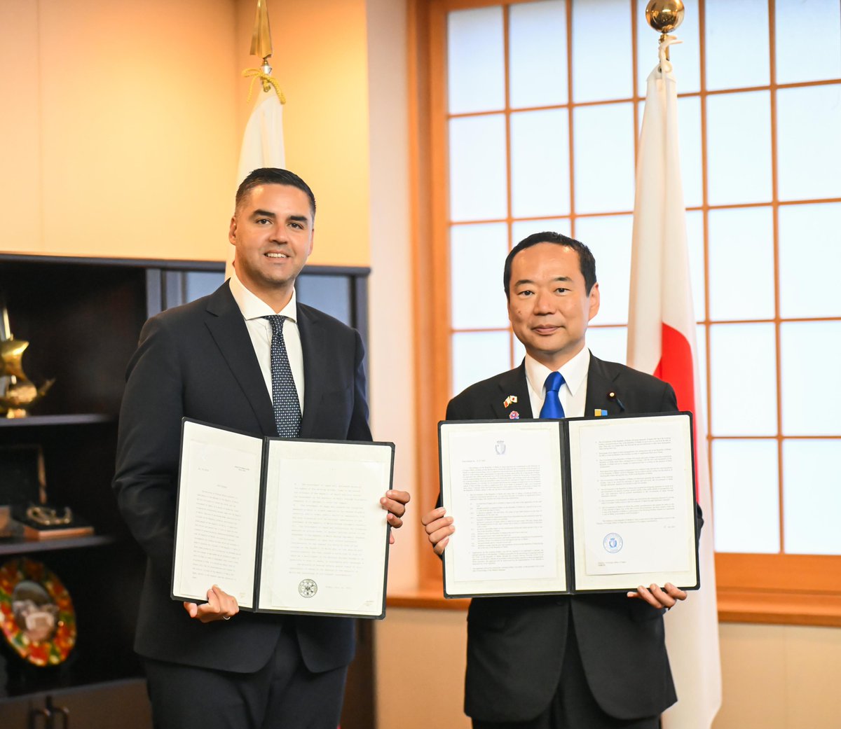 MFTMalta's tweet image. Malta and Japan conclude agreement for youth working holiday visas
gov.mt/en/Government/…
