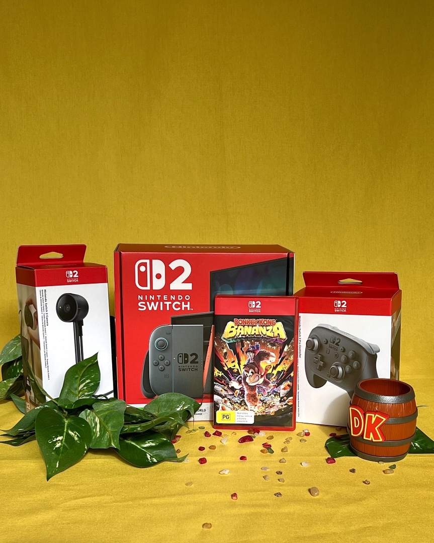 🍌 Happy Donkey Kong Bananza launch day! 🐵

@nintendoaunz absolutely spoiled me with a copy of the game and a BRAND NEW SWITCH 2!! 🙊🧡
I can’t wait to swing into Bananza fun with Donkey Kong &amp; Pauline! 🎮💥
Thank you so much NintendoAUNZ! 🧡

#DonkeyKongBananza #Switch2 #gifted