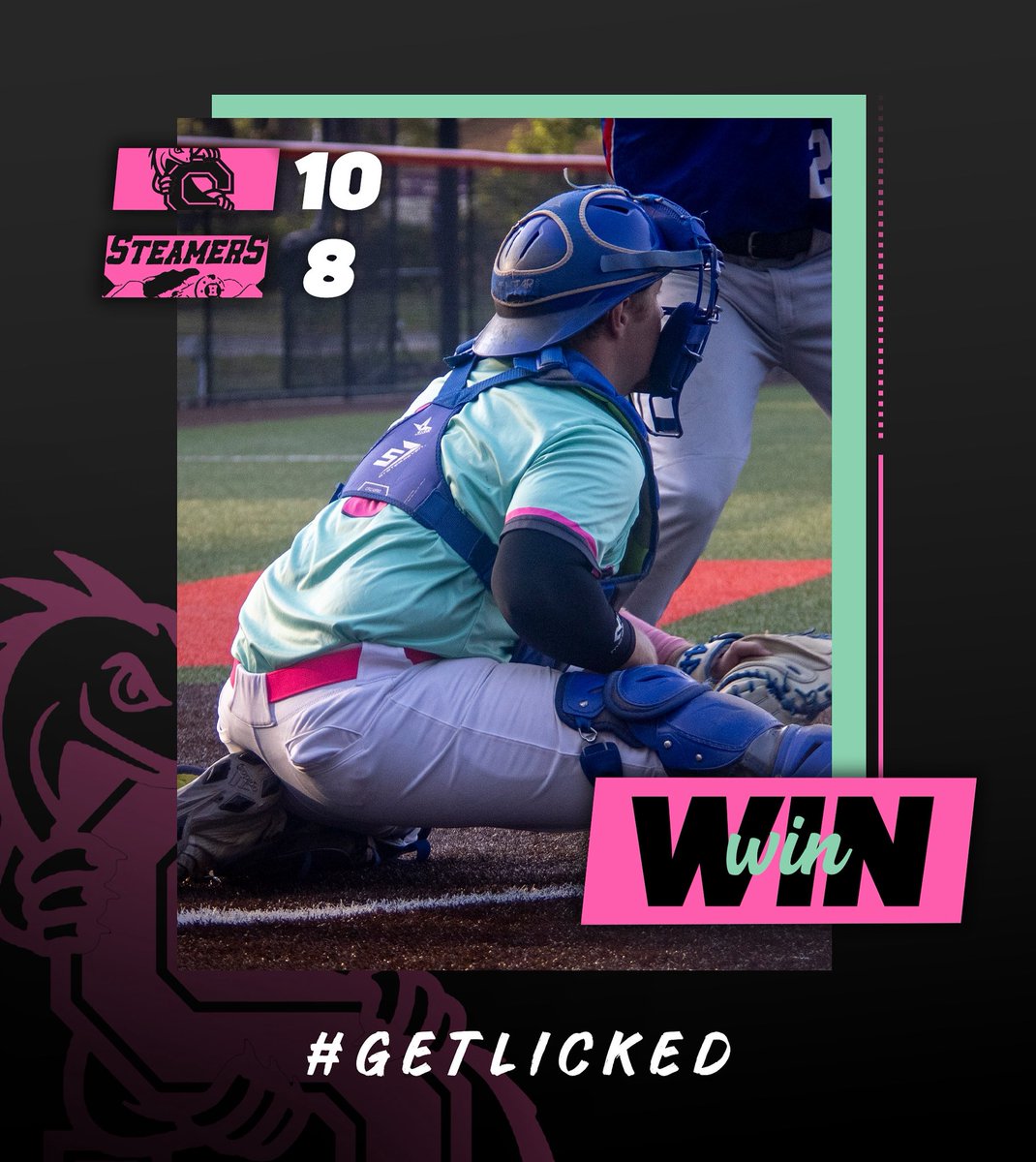 The Lizards battle all game and win a back and forth affair 10-8. Frank Kula hits a go ahead two run double in the 8th and Alex Rumfola throws 2.2 innings to get the win 🦎⚾️

#GetLicked