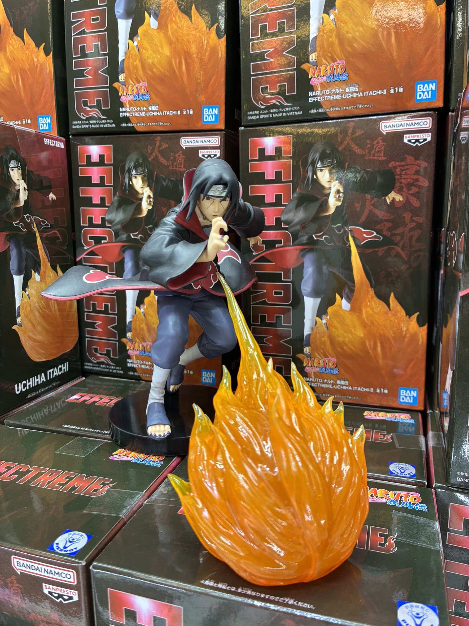NARUTO 疾風伝 EFFECTREME うちはイタチ　フィギュア×20個 Amazon.co.jp: バンプレスト NARUTO ナルト 疾風伝 EFFECTREME