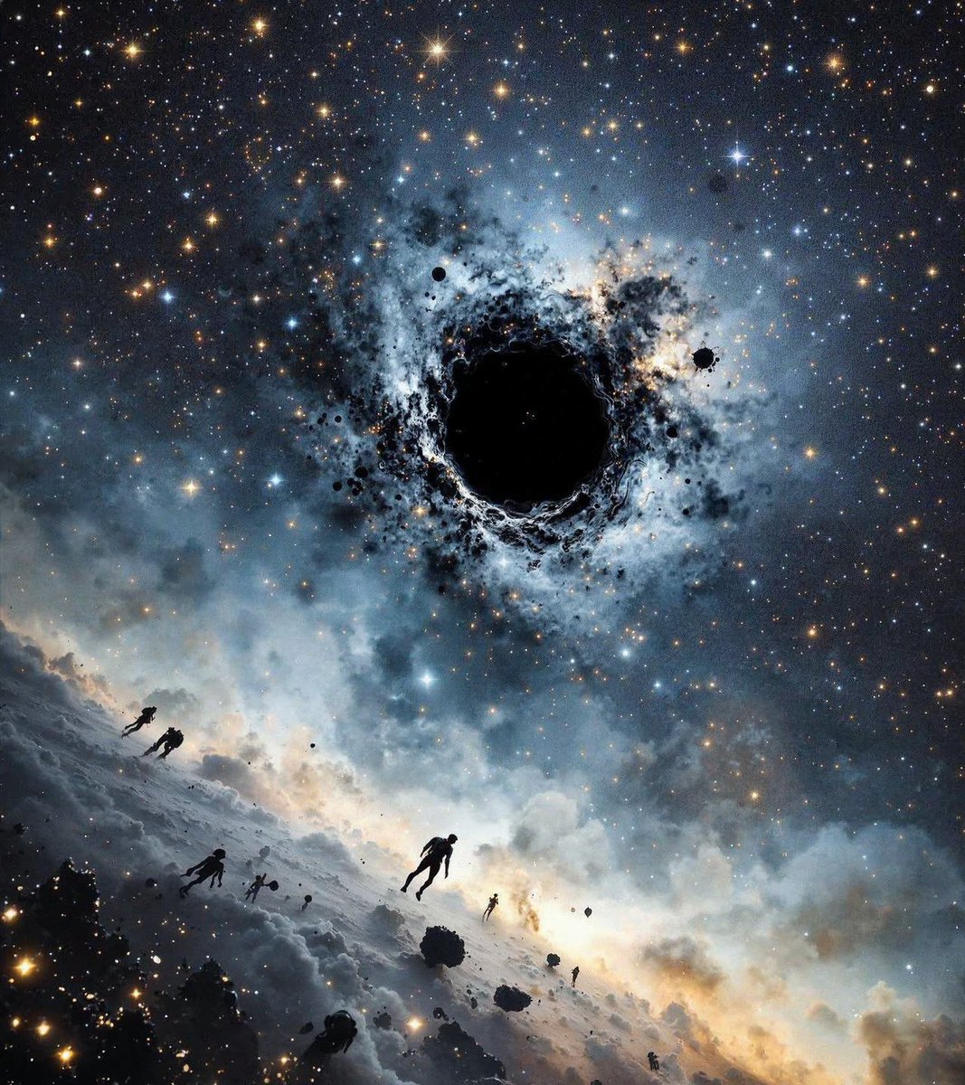 QT Your Black Hole.   

Challenge by  <a href="/L4STD4ZE/">L4STD4ZE</a> 
Thank you for the tag <a href="/melekatoshee/">Melekatoshee Oleak ᥫ᭡</a> and what a brilliant shot. 
Tap 👇