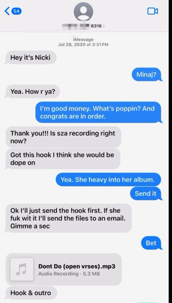 szaonstats's tweet image. Nicki Minaj reached out to SZA for a collaboration not once, but twice and was ignored both times.