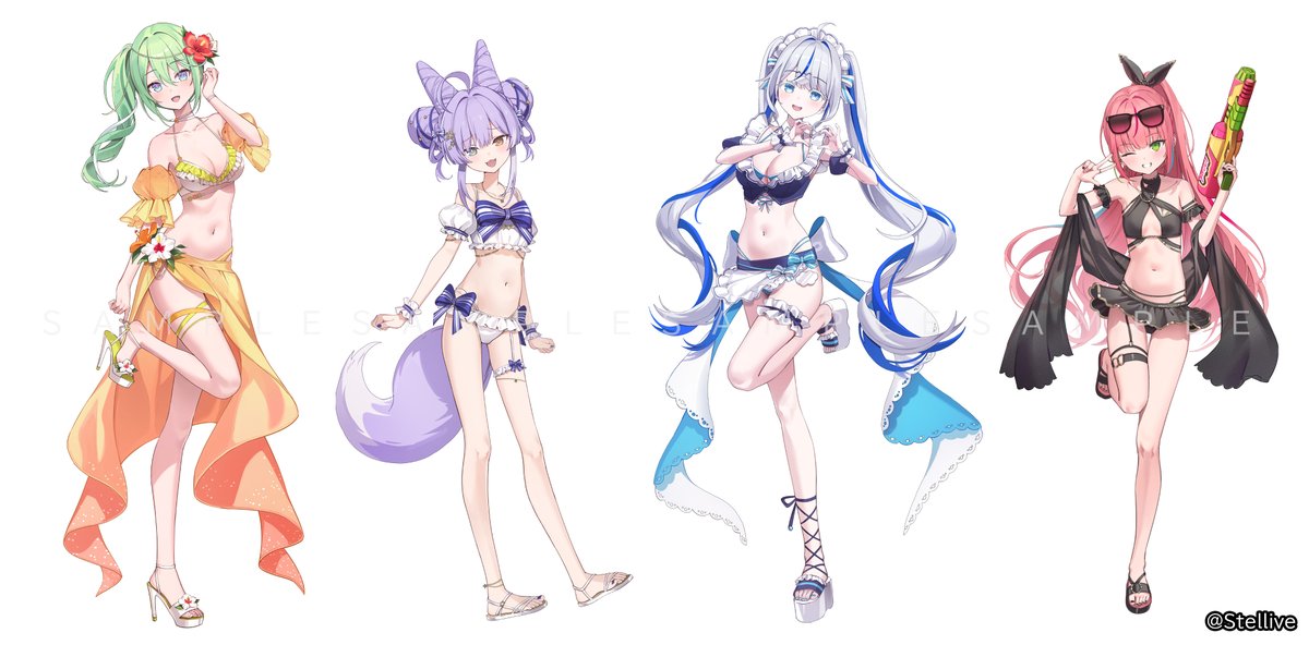 <STELLIVE SUMMER GOODS 2025> 의 멤버 분들의 촬영을 담당했습니다! :D 잘 부탁 드립니다~!🙏🛟