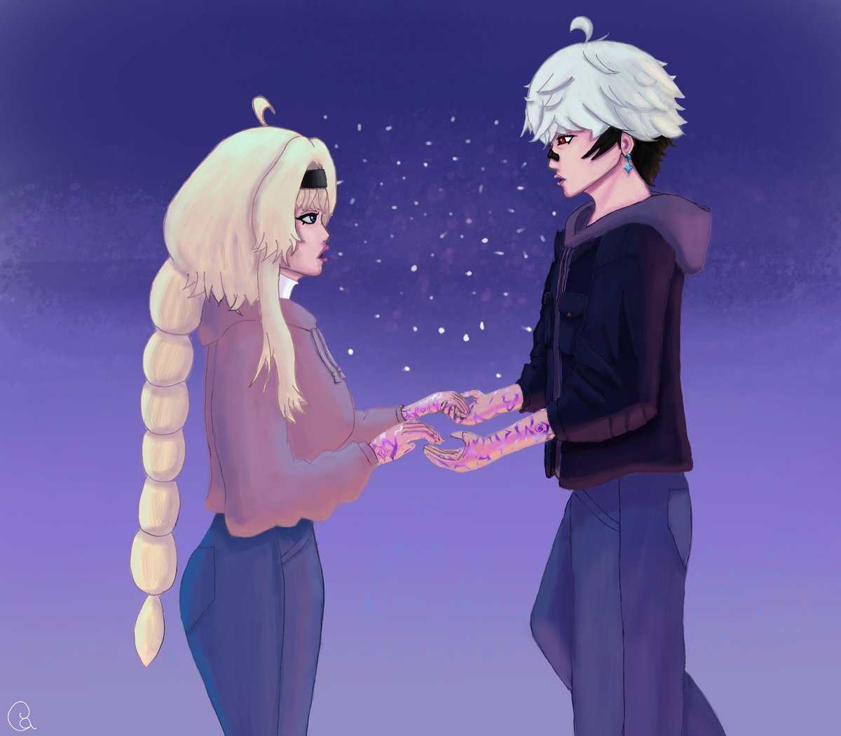 CaueAlessa39918's tweet image. To animadasso para o cover de &quot;Free&quot; de K-POP Demon Hunters do Toshiruz com a Mako. Já vi os spoilers em live e está muito bom as vozes deles dois.
#toshiruz