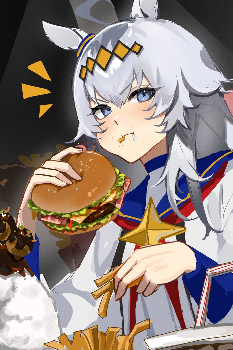 mistlvv's tweet image. shes looking at ur meal
#umamusume #ウマ娘