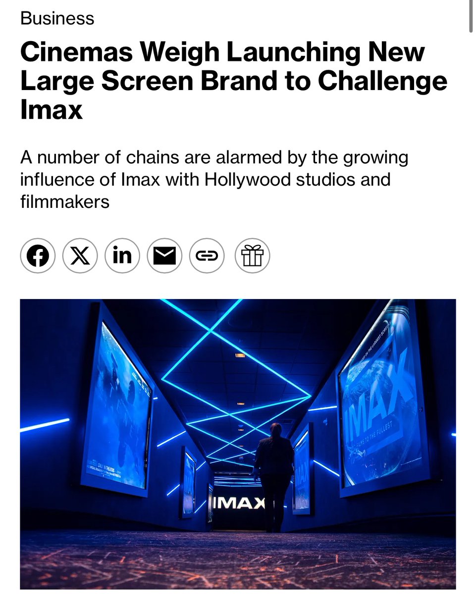 Cinemas taking the long route to the conclusion 

"make the experience better"

Should have been building more and bigger screens, years ago