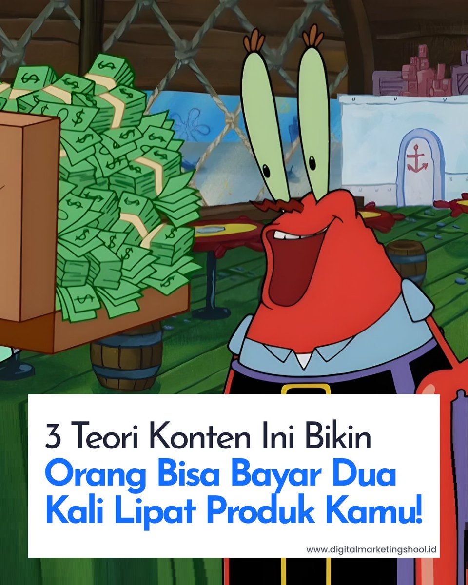 dmsbandung's tweet image. Jangan sampai konten kamu gak kasih efek apa-apa ke penjualan ya. padahal bisa banget bikin orang bayar dua kali lipat setelah liat konten kamu loh.

#MarketingTips #ValueBasedMarketing #CopywritingStrategy #DigitalMarketing #digitalmarketingschool