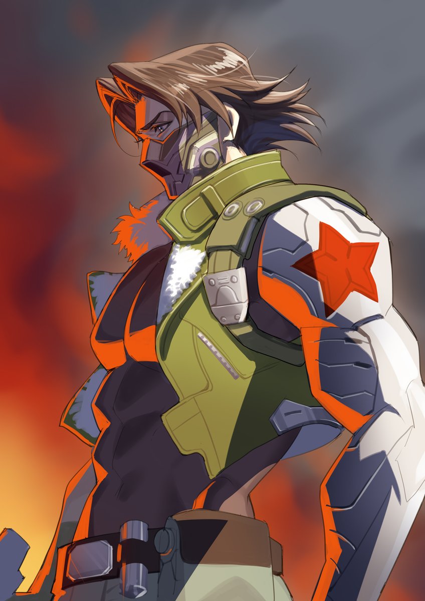 eilinna1's tweet image. #wintersoldier #MarvelRivals A gift for my friend — she just wanted Bucky, and that's it. 😘